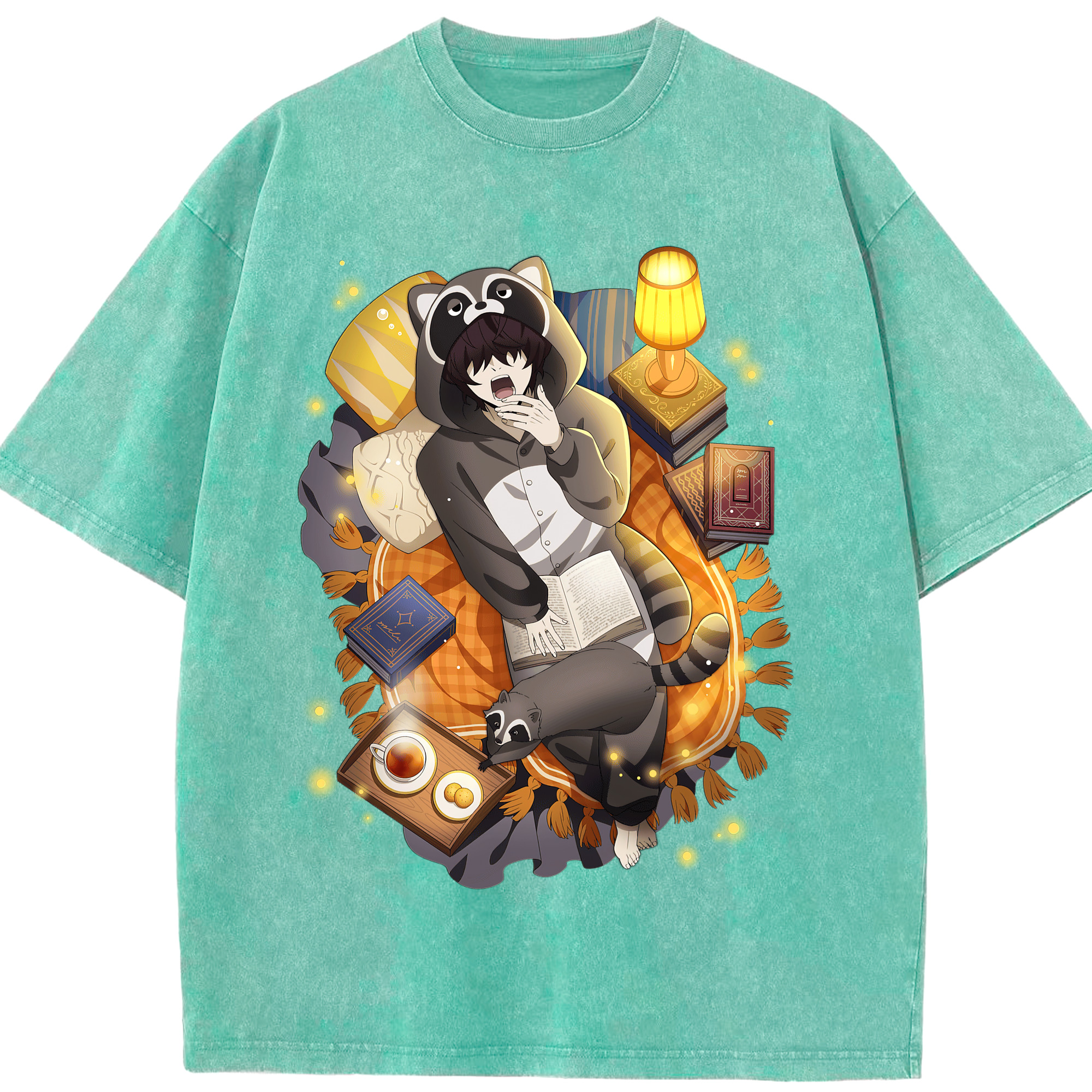 （画像用） 文豪ストレイドッグス Bungo Stray Dogs 綿100% ヴィンテージ風 半袖Tシャツ（フロントプリント）
